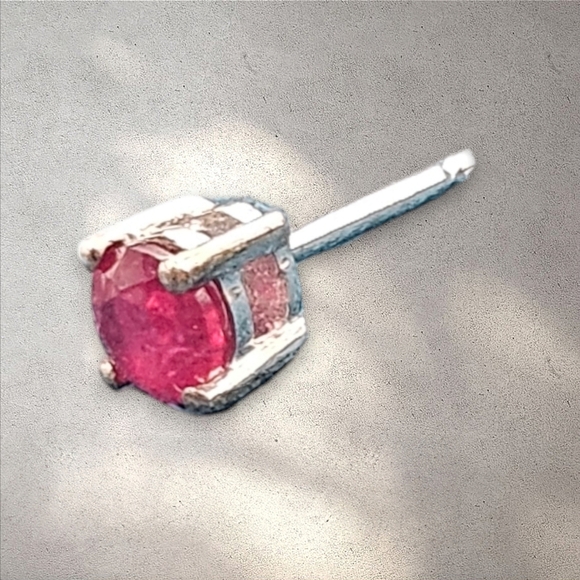 Ruby Earrings - Picture 2 of 3